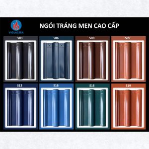 Ngói tráng men Vigracera (sóng)