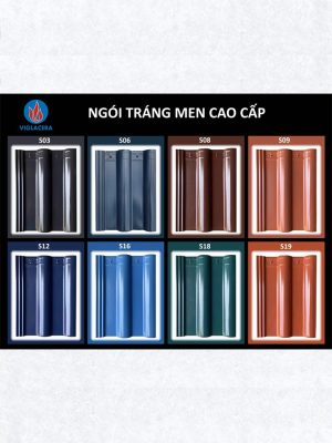 Ngói tráng men Vigracera (sóng)