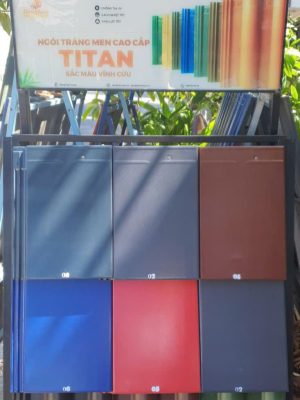 Ngói tráng men Đồng Tâm Alpha phẳng